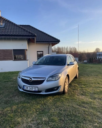 Opel Insignia cena 35000 przebieg: 184000, rok produkcji 2016 z Mysłowice małe 154